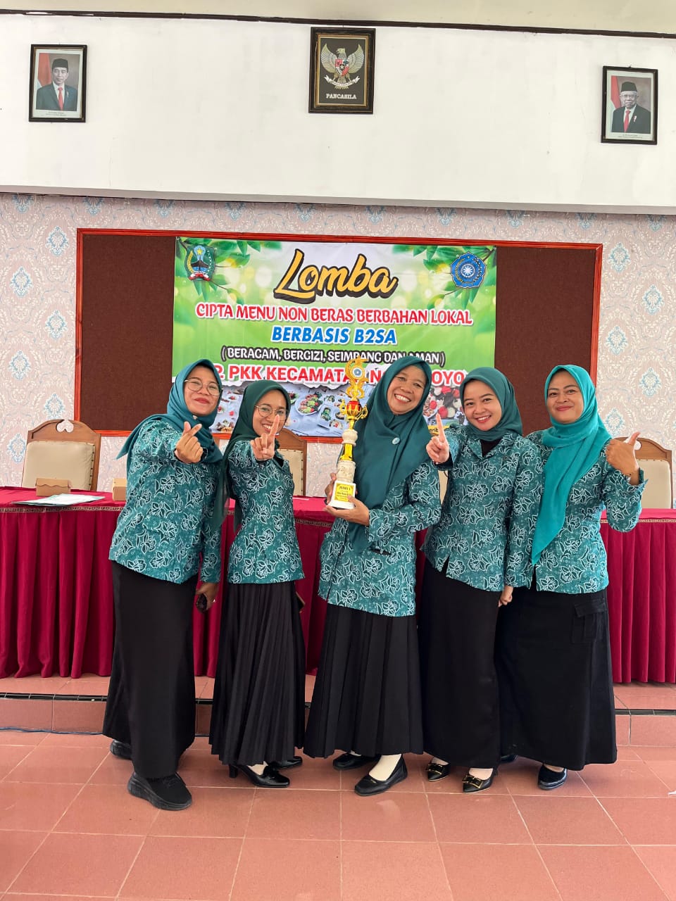 JUARA 1 LOMBA CIPTA MENU KREASI B2SA SE-KECAMATAN NGARIBOYO